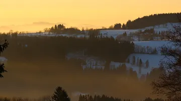 Winterlandschaft bei Benecko